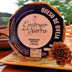 Queso de oveja Embrujo de la Sierra Maduración superior a 60 días